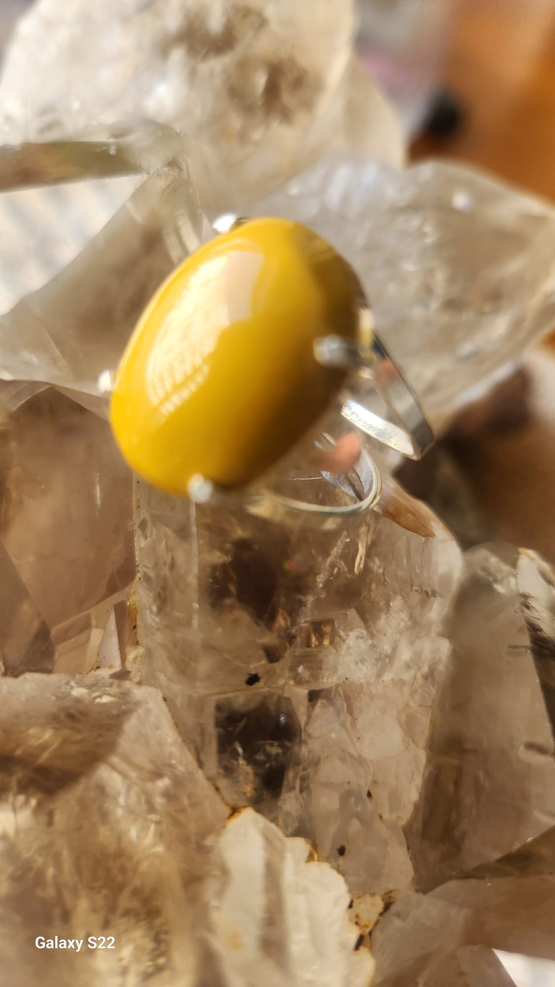 Anillo Agata Amarilla