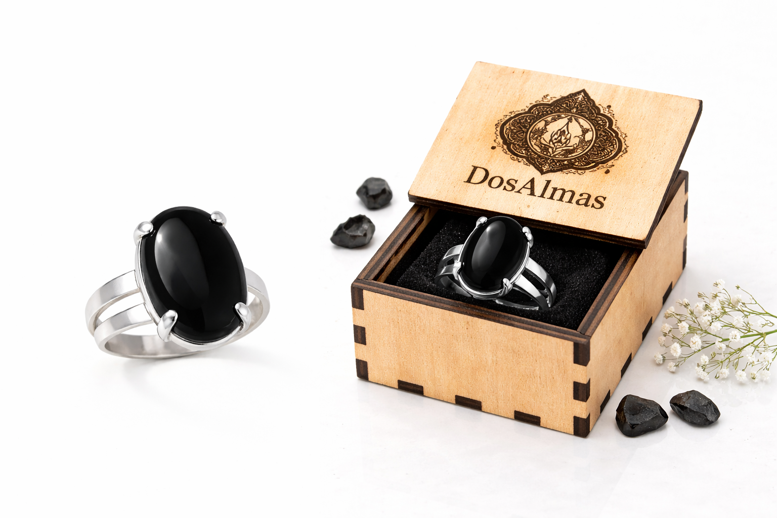 Anillo Onix Negro