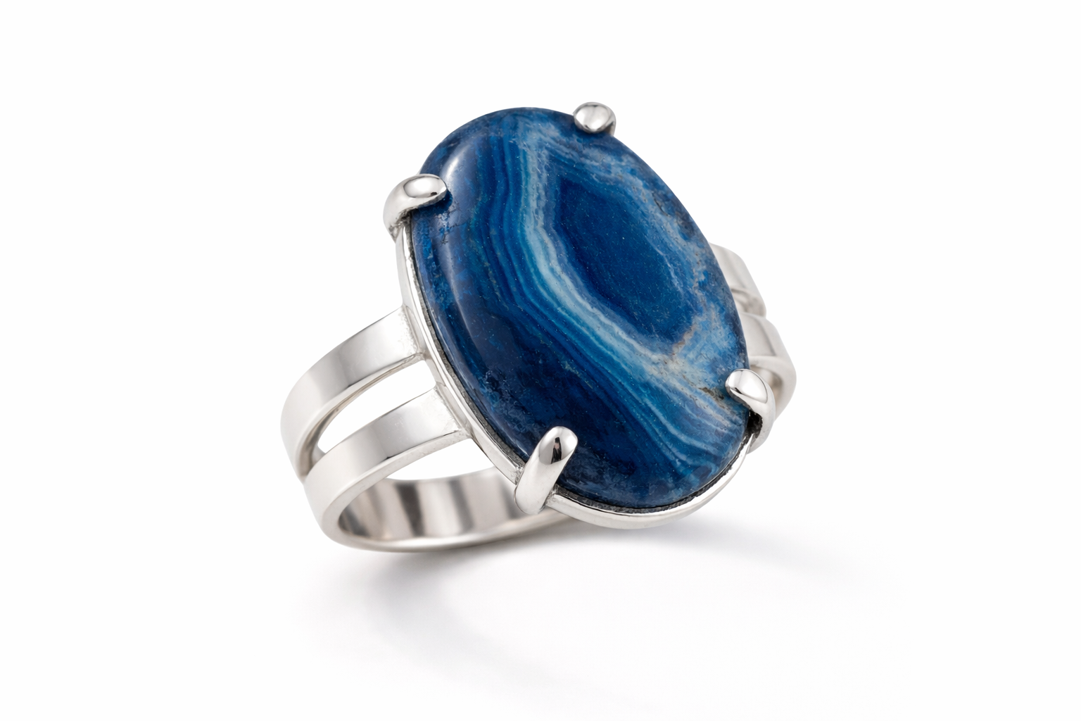 Anillo Agata Azul