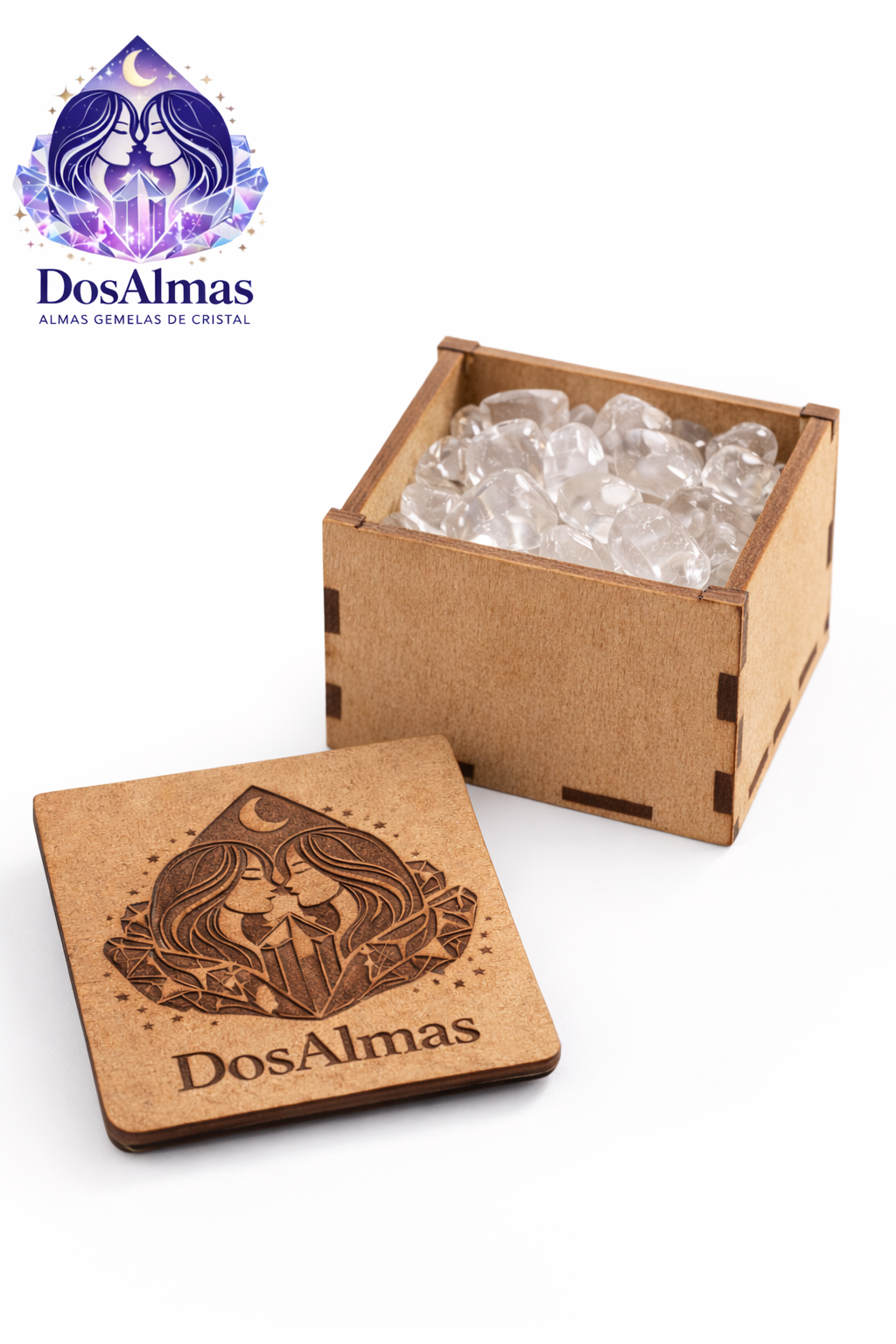 Caja de Cuarzo Cristal
